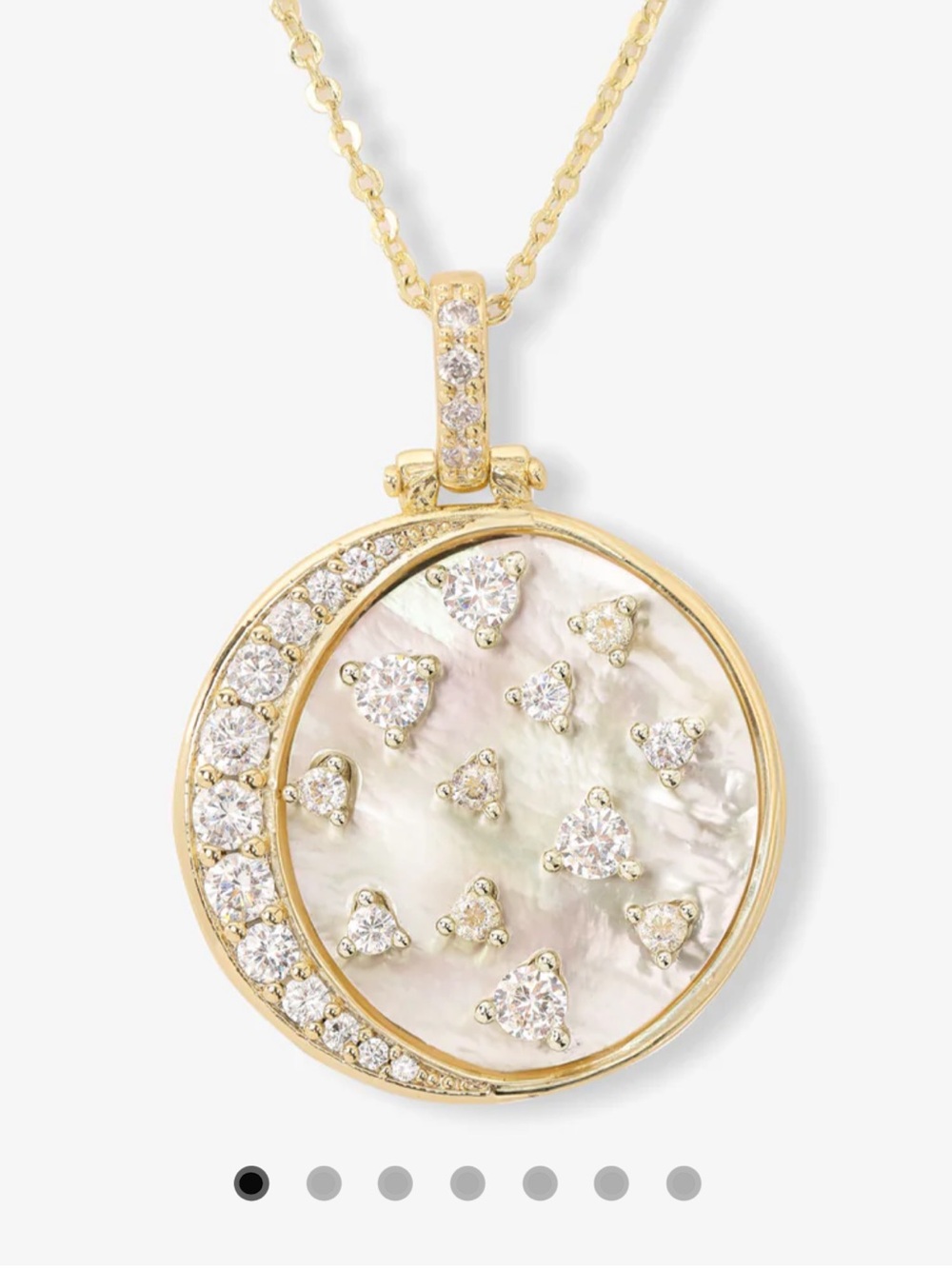 Melinda Maria Sweet Dreams Medallion Necklace